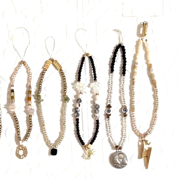 Handmade Phone Custom Charms 🪬☘️🌙⚡️🥀🪷🎗️⚓️🔮📿🪆🤍 - Picture 8 of 9